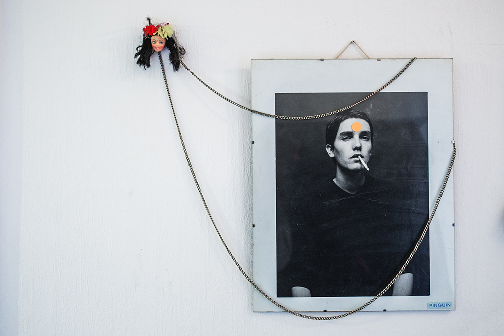 Picture hanging on a wall
